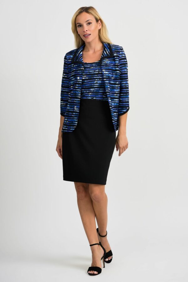 Joseph Ribkoff Blue/Black Jacket 201479