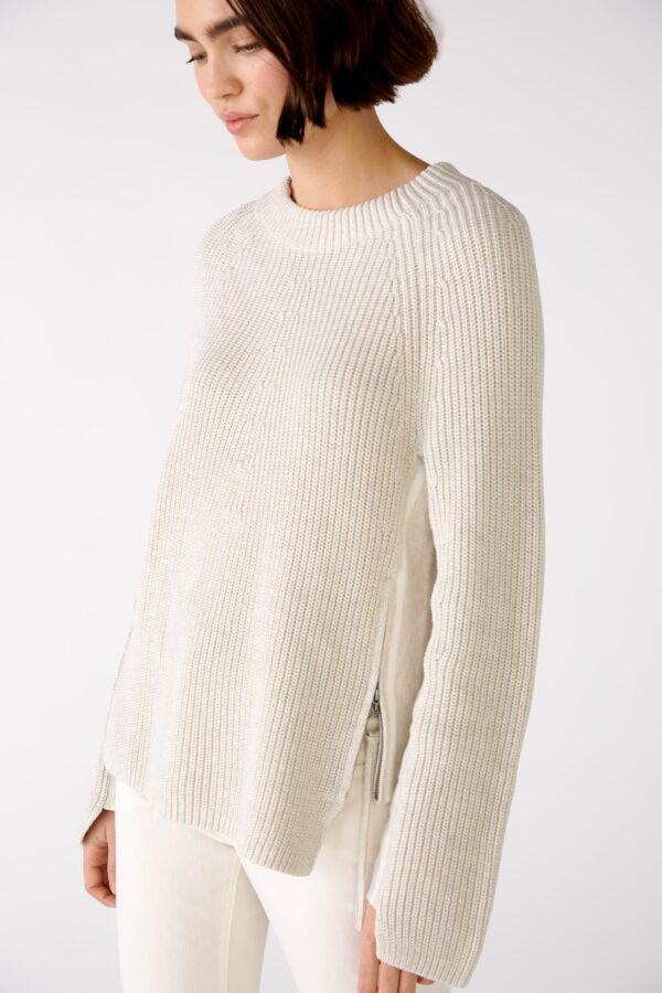 Oui side zip sweater 73787